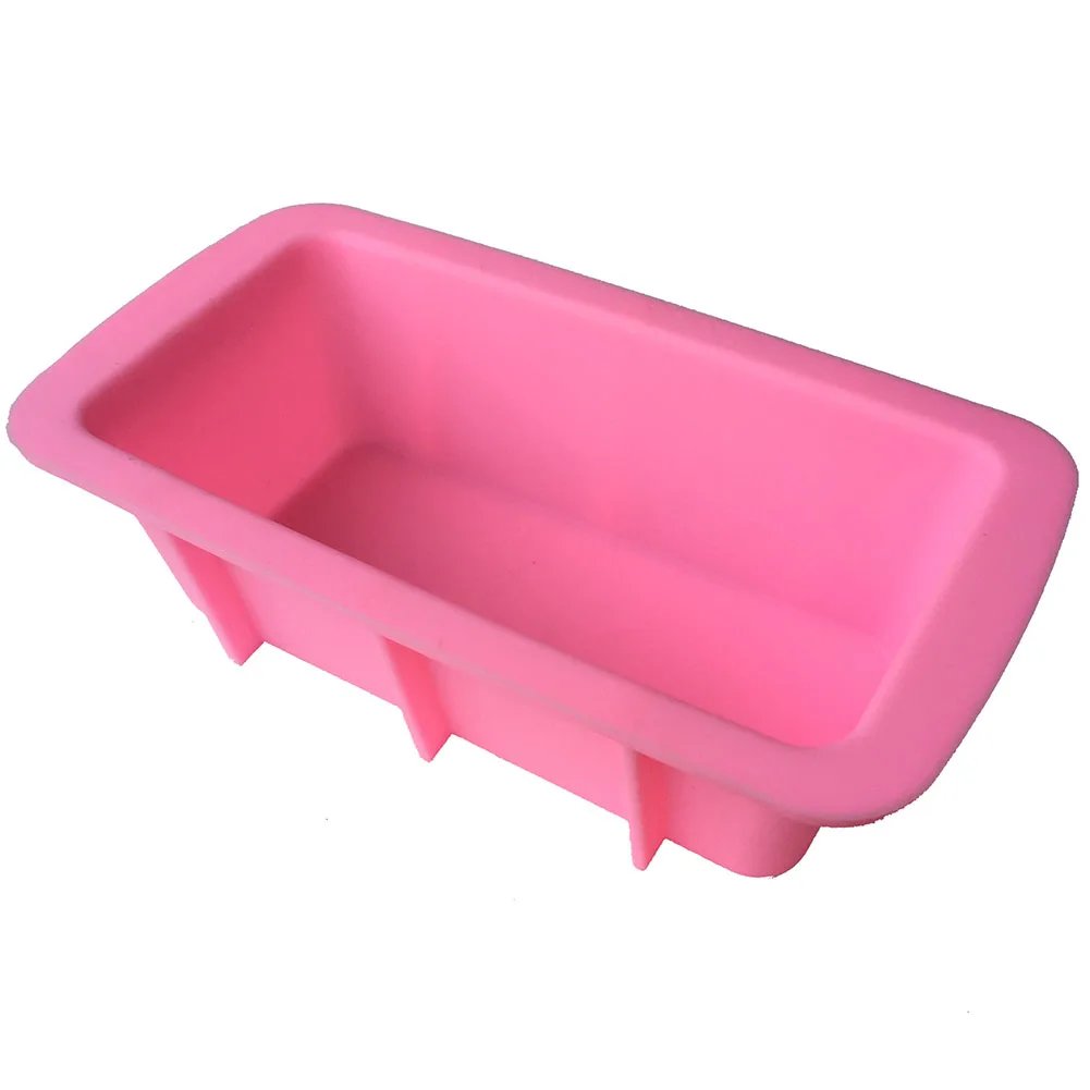 

New Arrival Rectangular Food Grade Silicone Bread Loaf Cake Mold Forms Non Stick Bakeware Baking Pan Oven Rectangle Mould