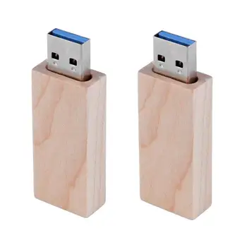

ALLOYSEED Creative USB 3.0 Flash Drive 8/16GB Pen Drive U Disk Wooden Memory Stick