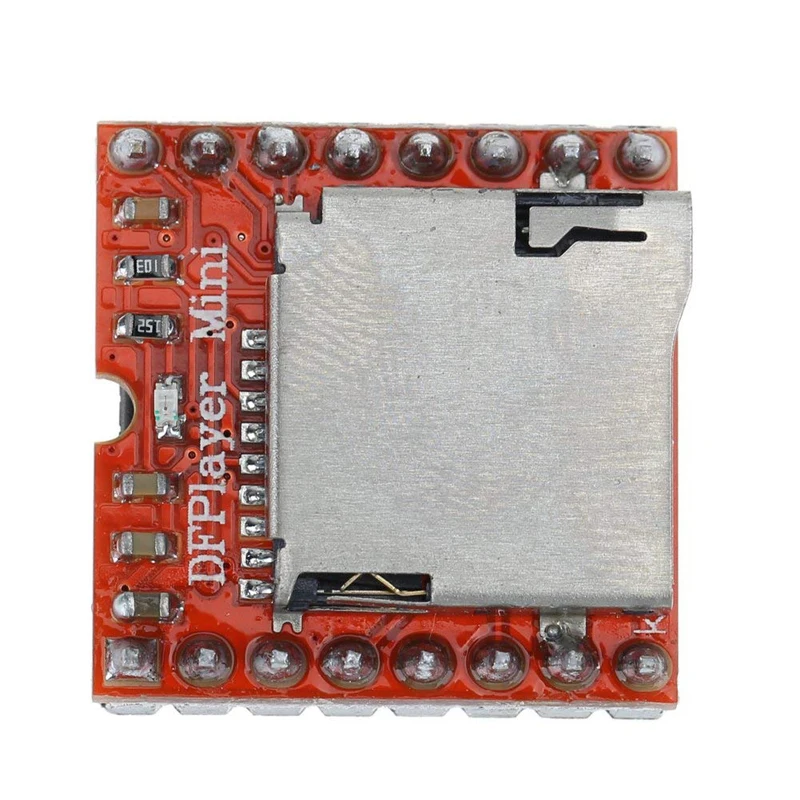 5 шт. мини MP3 модуль TF SD с упрощенным выходным динамиком 16P для Arduino|Аксессуары