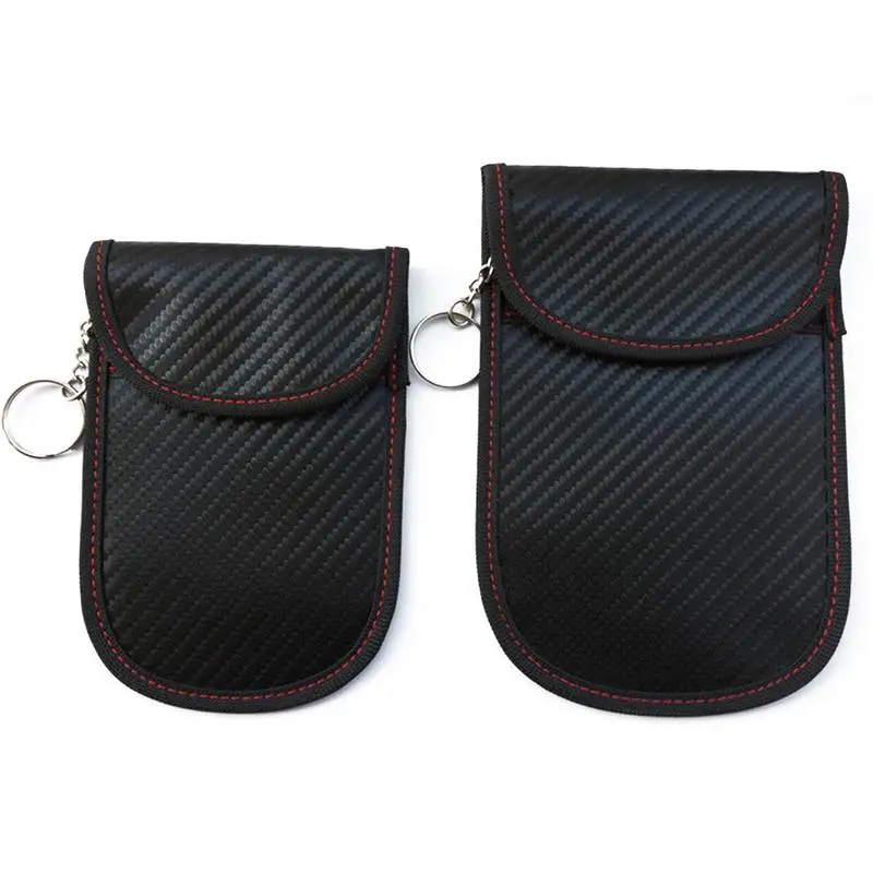

Car Key Signal Blocker Pouch RFID Blocker Cell Phone Signal Blocking Protector Bag Keyless Remotes Control Entry Signal Blocking