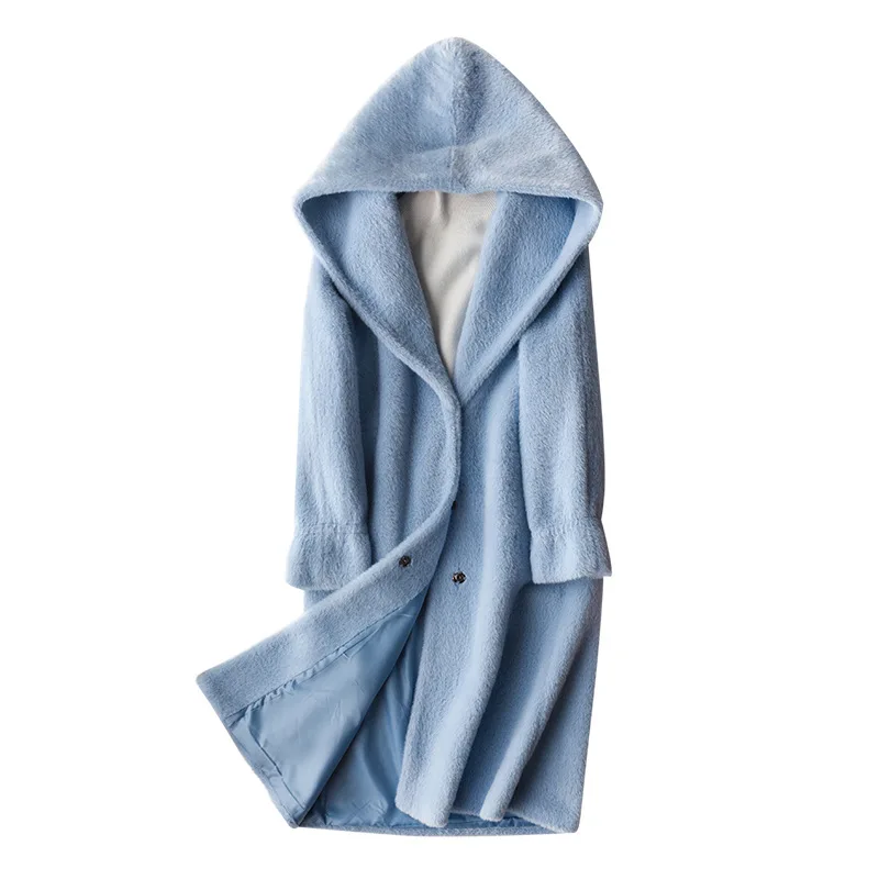 zhang De Mi Automne D'hiver Océan a2 Épaissie A1 2 Noble Femmes Windswear Furry ljm08 Survêtement Nouvelle Mère Vêtements D'âge qZvxn04F