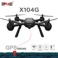 2019 MJX X104G GPS RC Drone With 5G WIFI FPV HD Camera Hollow cup Motor RC Quadcopter VS MJX B5W F11 RC Helicopter GPS RC Drone