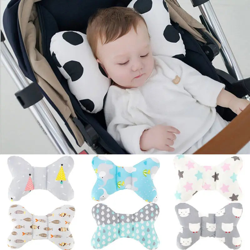 

Brand New Baby Anti Roll Pillow Babies Prevent Flat Head Positoner Infant Neck Protection Pillows Cushion Sleeping Support