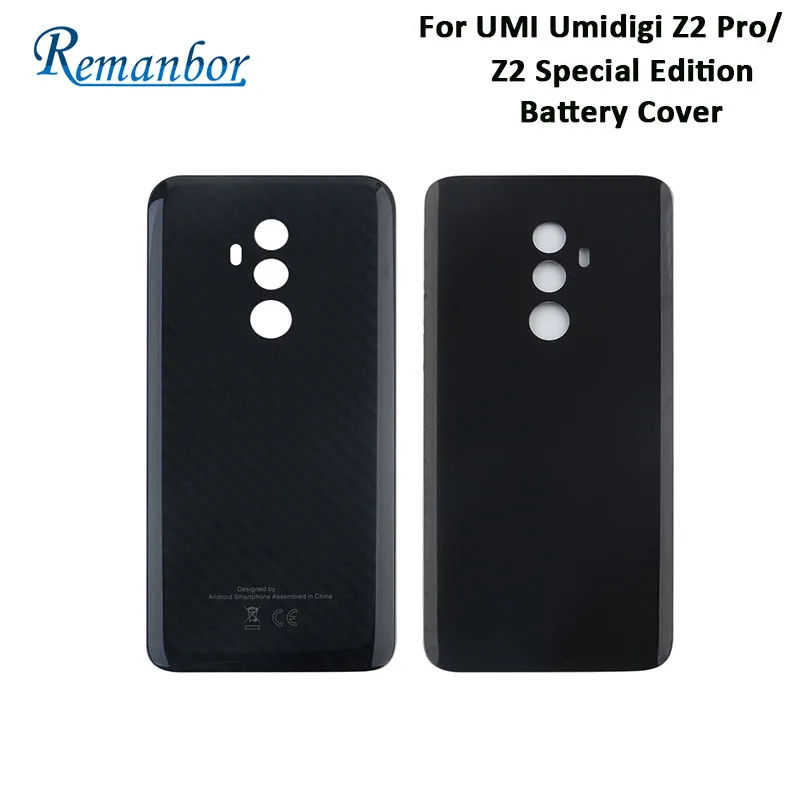 

Remanbor For UMI Umidigi Z2 Pro Battery Cover 6.2'' Plain Color Replacement For UMI Umidigi Z2 Special Edition Battery Case