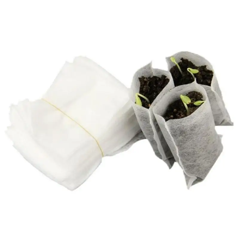 

Biodegradable Non-woven Nursery Bag Plant Grow Bags Seedling Pots Potato Grow Planter PE Cloth Planting Vegetable Container Bag