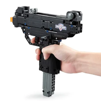 

359PCS Building Blocks Toys UZI Block Gun Model Plastic Bullets Role Play PUBG Game set Gift for kids Compatible Major Brands