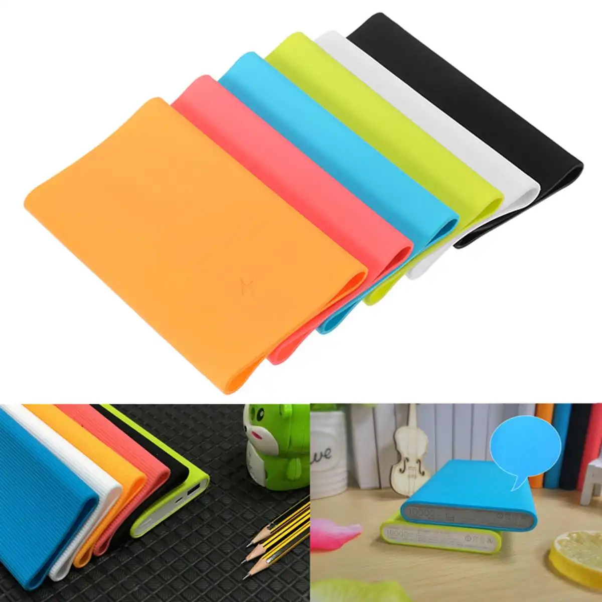 13.5cm Soft Silicone case For Xiaomi Power Bank 2 10000mAh 2016 Protective Anti-slip Case External Battery Cover case Skinfriend 13.5cm Soft Silicone case For Xiaomi Power Bank 2 10000mAh 2016 Protective Anti-slip Case External Battery Cover case Skinfriend
