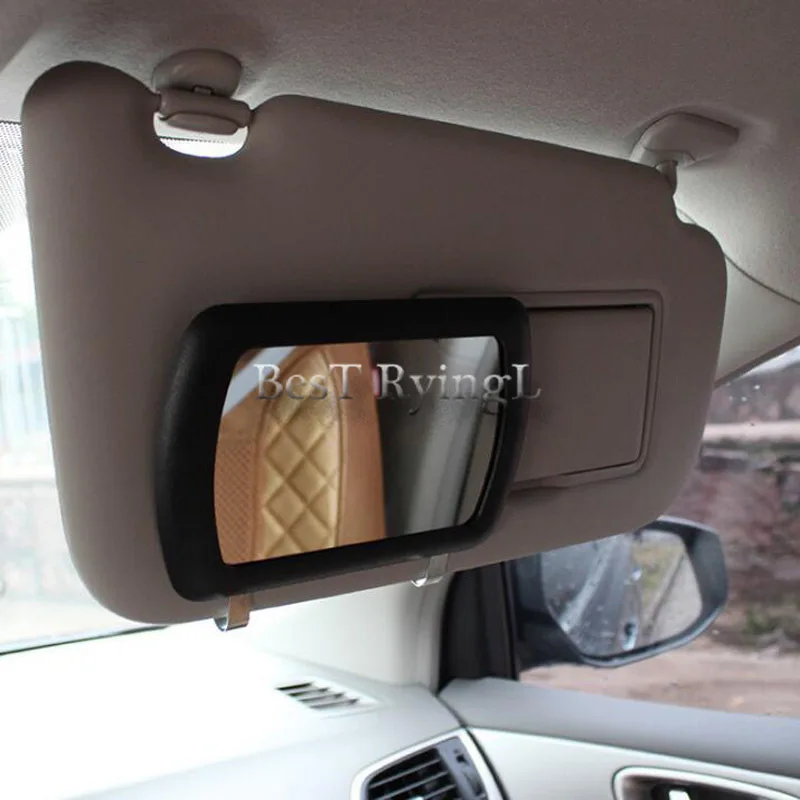 

YG 2pcs Sun visor mirror Large Car Makeup Sun-shading Mirror car Cosmetic Mirror Vanity Mirror Auto Supplies