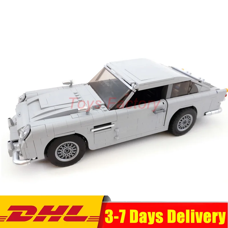 

2018 Compatible Legoing 10262 Technic James Bond Aston Martin DB5 007 Car Model Building Blocks Bricks Toy Boy Gift