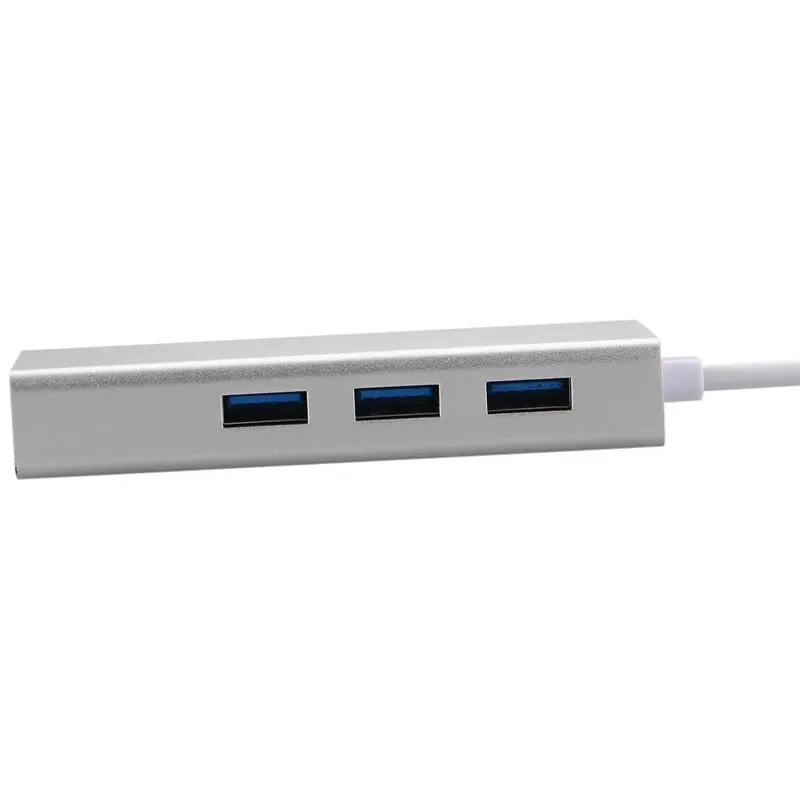 USB 3 0 гигабитный Ethernet адаптер с портовым концентратором для RJ45 Lan сетевой порт