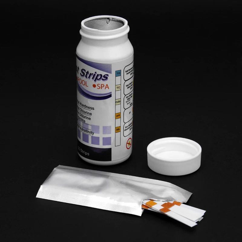 6 In1 Swimming Pool Test Strip Spa Chlorine Ph Alkalinity
