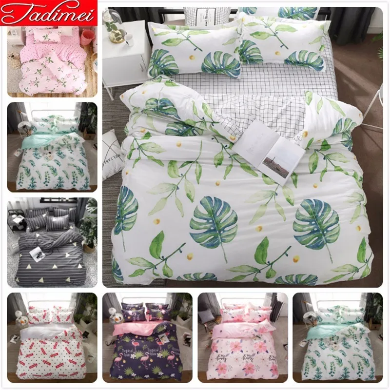Village New Fashion Duvet Cover Bedding Set Adult Kids Child Soft