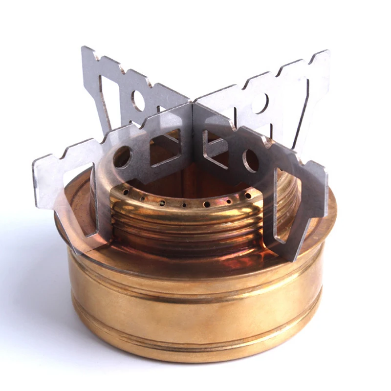 

Outdoor Camping Stainless Steel Alcohol Stove Cross Stand Rack Camping Picnic Stove Stand Support Rack Outdoor Stove Accessories