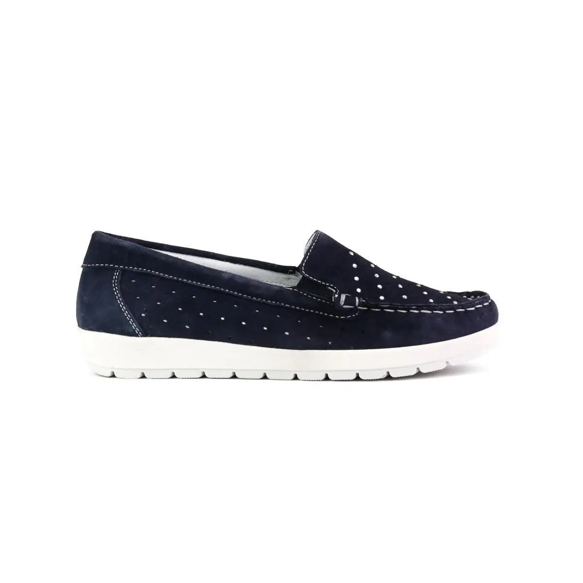 Женская ветровка IMAC-WOMAN-COMBINED-MOCCASINS и NAUTICOS-MOCASSIN Проколотая | Обувь