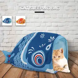 Pet Cat спальный мешок водостойкая ткань легко чистить кошка домик-подстилка для кошек щенков кроликов кошка кровать