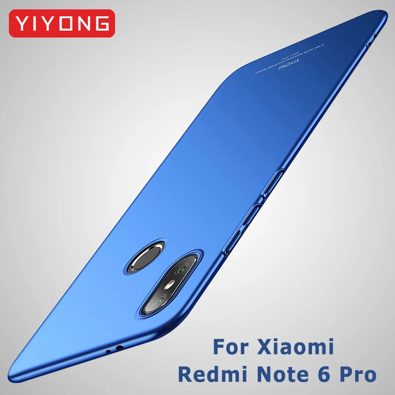 

Redmi Note 6 Pro Case YIYONG Frosted Cover Xiaomi Redmi Note 7 6 5 Pro Case Xiomi Global PC Cover For Xiaomi Note 5 6 7 Pro Case