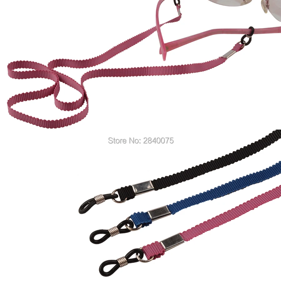 

Wholesale 10pcs Ribbon nylon Sunglasses cord Spectacle eyewear Anti Slip Strap Neck string cord