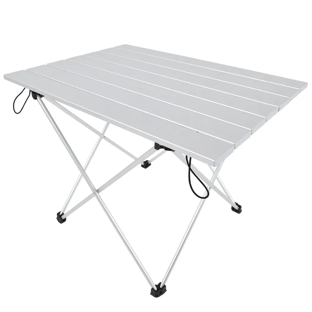 

Durable Portable Aluminum Alloy Table Foldable Desk Table Outdoor Picnic Dining Table Desk Stool Picnic Foldable Table