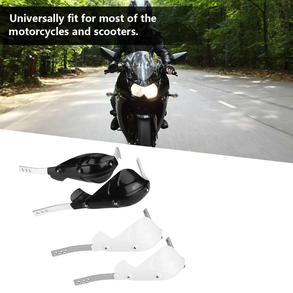 

1 Set Handlebar Guard Aluminium Alloy Motorcycle Hand Guards Motocross Handlebar Protector for most motorcycles and scooters NEW