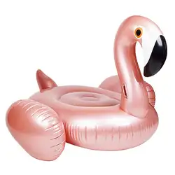 150 см 60 дюймов гигантский надувной фламинго бассейна розовый одежда заплыва кольцо взрослых детей воды для отдыха и вечеринок игрушечные