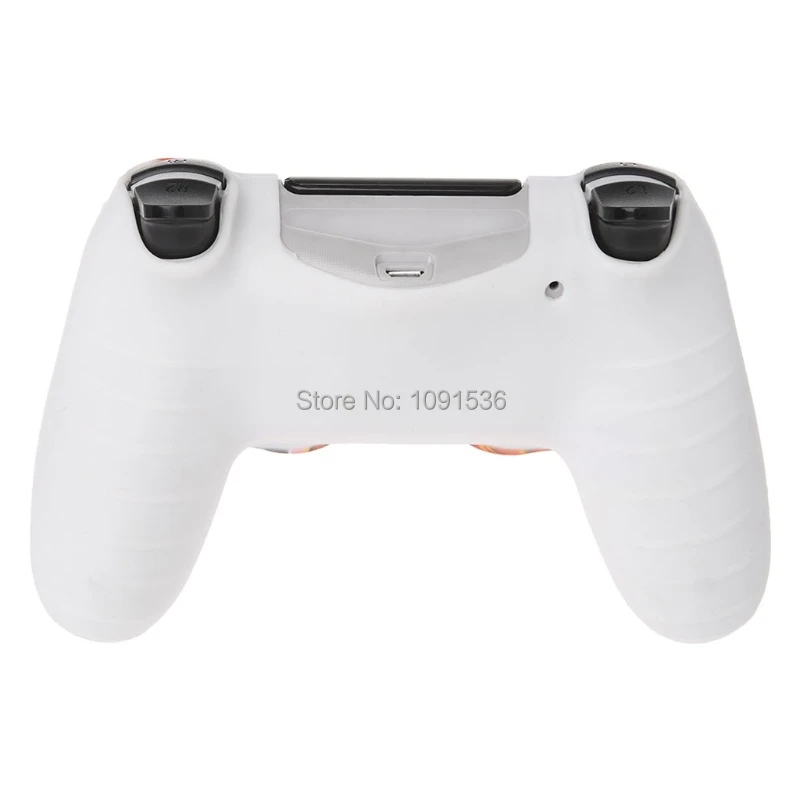 Силиконовый чехол для Sony PlayStation Dualshock 4 PS4 Pro тонкий контроллер и ручка большого
