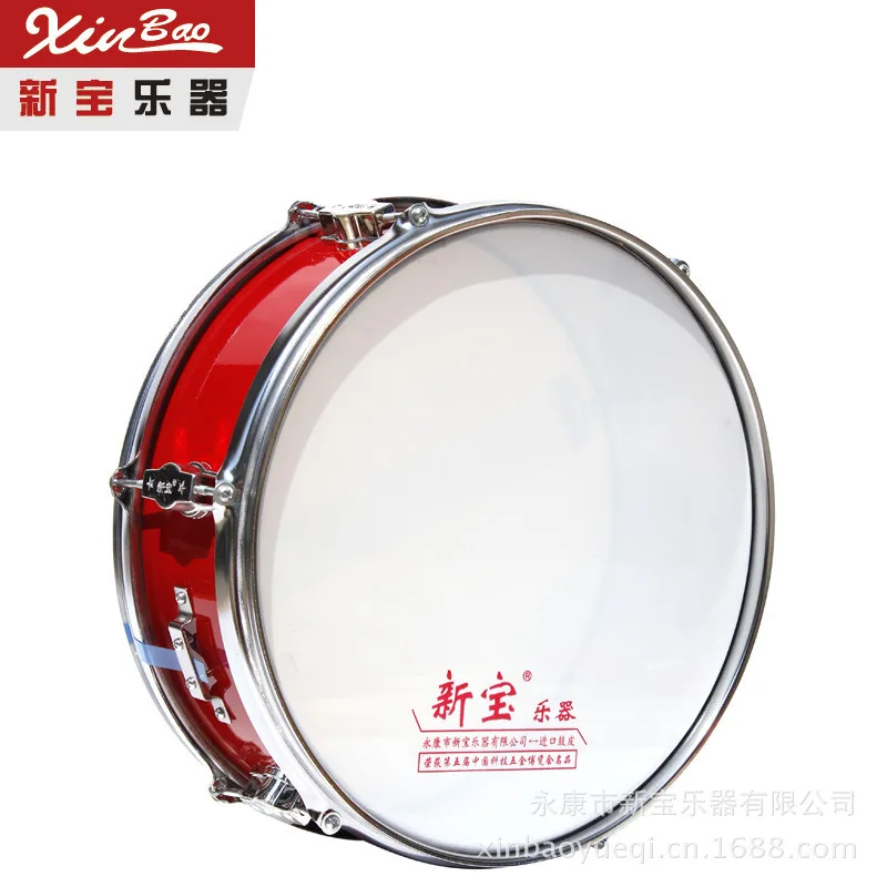 

14 Inch Snare Drum Stick Team Student Stainless Steel Drum Roast Paint Instrument Hang Percussion Music Instruments
