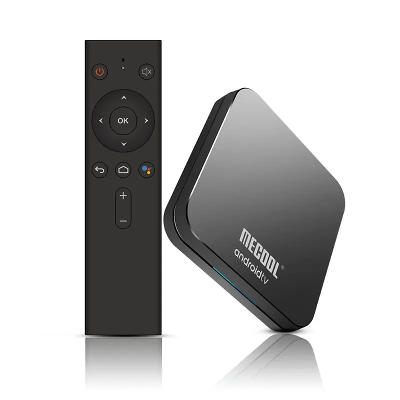 Mecool Km9 Pro Android 9.0 Tv Box Amlogic S905X2 Quad Core 4G Ddr4 32G Rom 2.4G/5G Wifi Bluetooth 4K Atv Smart Set Top Box Voi