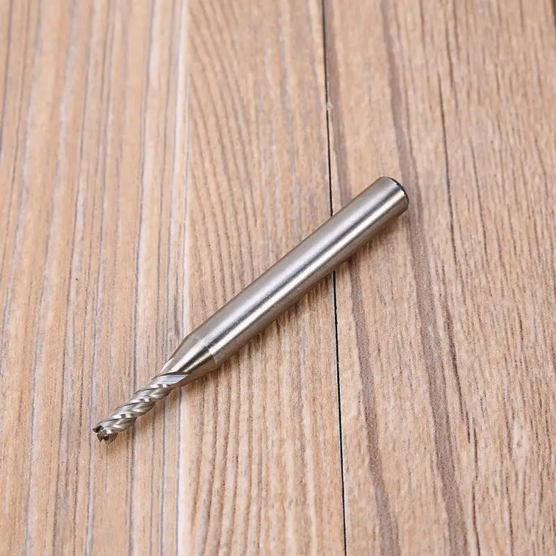 

1 pcs HSS CNC Milling Cutter 4 Flute End Mill Cutter Milling Machine Cutter Bit 1/4 1/8 3/16 Drill Bit