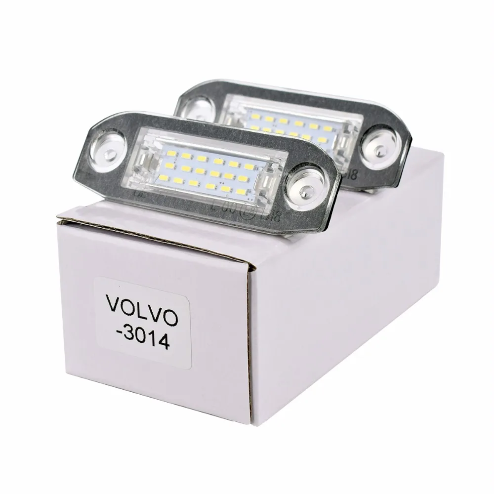 Car LED License Plate Light Lamp for Volvo Country XC90 XC60 S60 V70