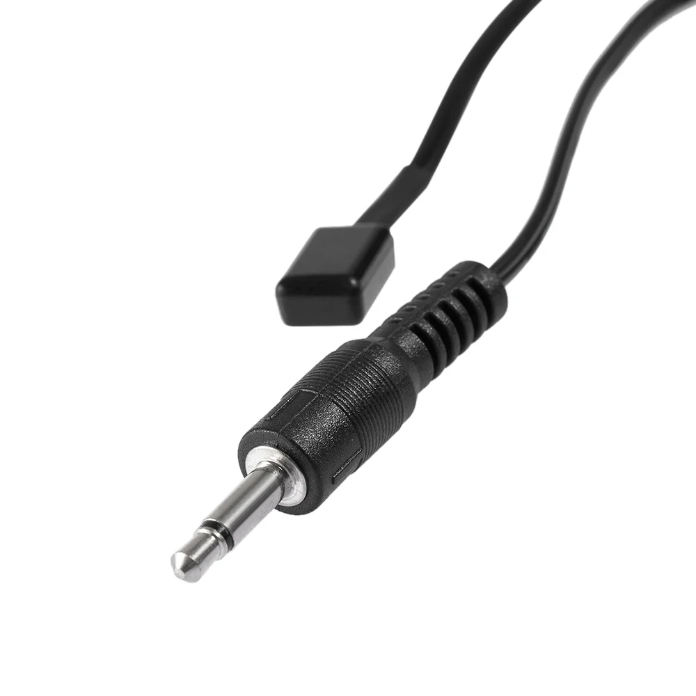 

CH-F05 1.5m/5ft IR Emitter Extension Cable Durable Emission Lines Remote Control Extender Wire Cord with 3.5mm Jack
