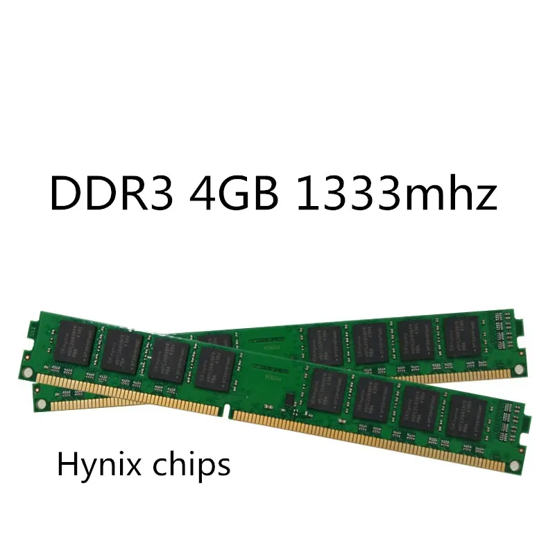 Оригинальные чипы ETT Настольный ПК длинный dimm CL7 240pin 1,5 V DDR3 4GB ram