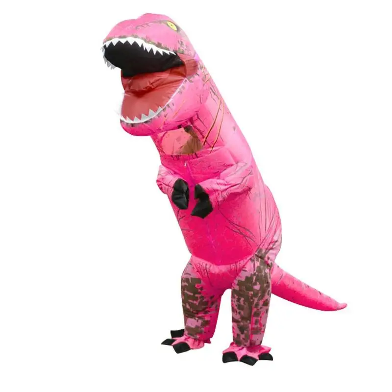 Праздничный костюм для взрослых T REX надувной рождественский косплея динозавра