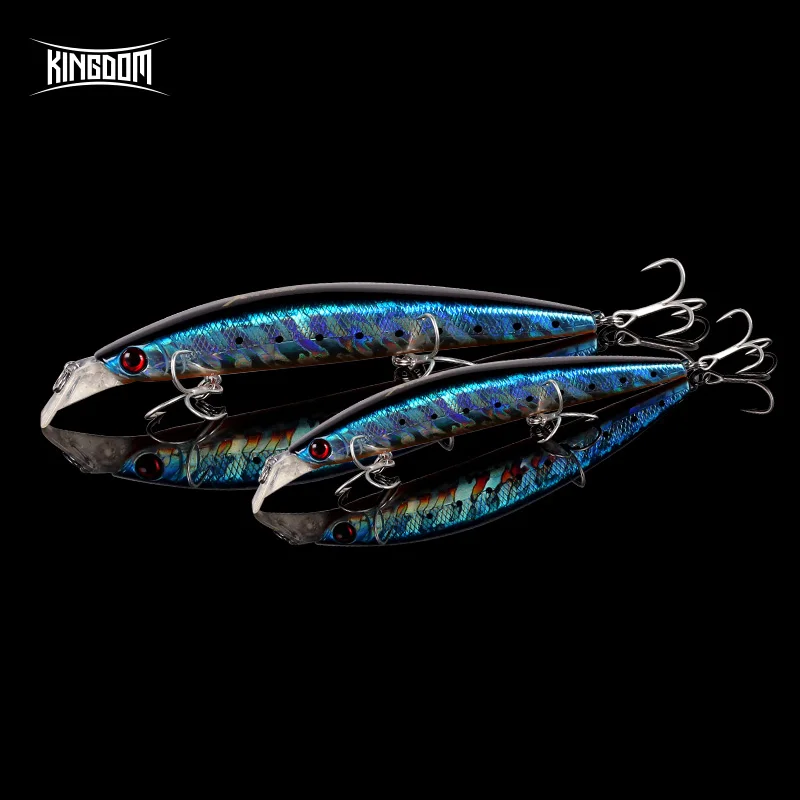Kingdom Hot Jerkbait плавающая гольян приманка для морской рыбалки 125 мм 23 г