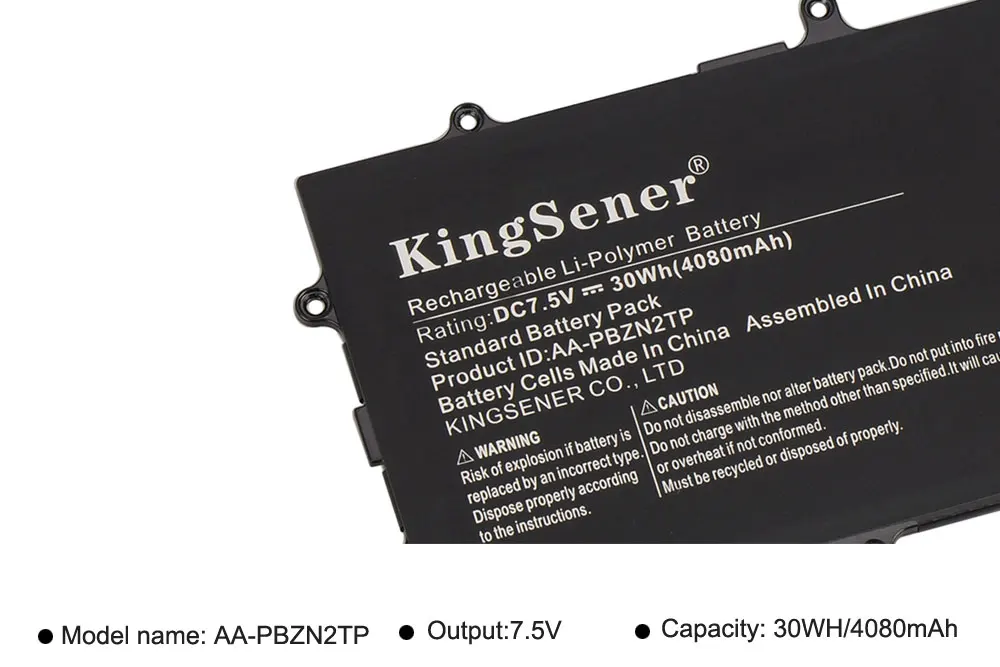 KingSener Батарея AA-PBZN2TP для samsung NP905S3G NP915S3G NP910S3G XE303C12 XE303C12-A01US XE500T1C XE500C12 BA43-00355A
