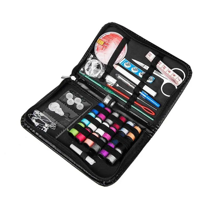 Sewing Kit Needle Thread Set Sew DIY Threader Stitches Bag Storage Tool | Дом и сад