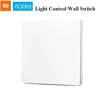 

Aqara Light Control Wall Switch Fire Wire Zero Line Single Key Version smart Control work with xiaomi mi home APP