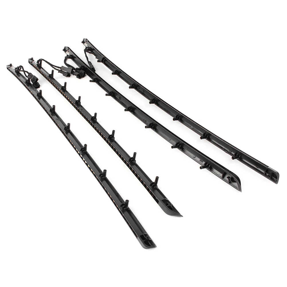 Car Interior Ambient Lighting Bars Fits for BMW F30//F31 Dual Color Black Surface GZYF LED Strip Lights
