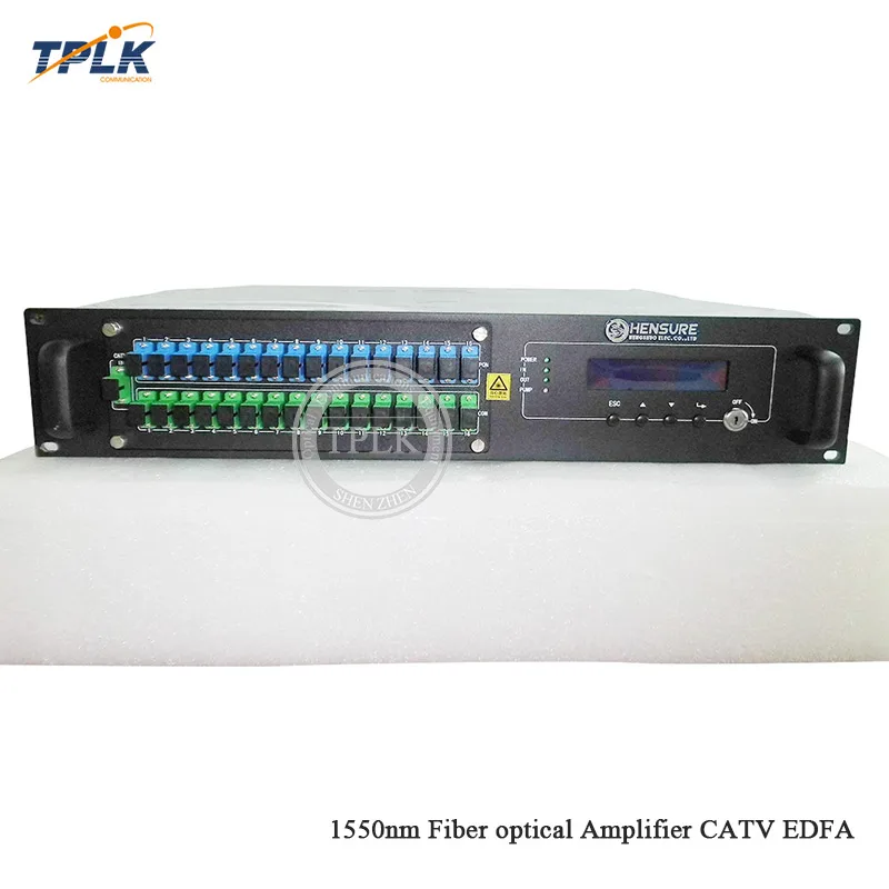 2U/80 Вт 32 порта 14/17/20dbm 1550nm CATV EDFA 1550nm волоконно-оптический Amplitfier WDM CATV EDFA SC/APC-SC/upc-разъем высокого качества