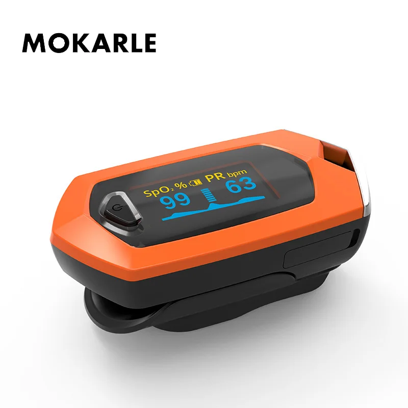 

Blood Oxygen Pulsioximetro Heart Rate Monitor Rechargeable Finger Pulse Oximeter Spo2 Sports Built-in Lithium Battery Oximetro