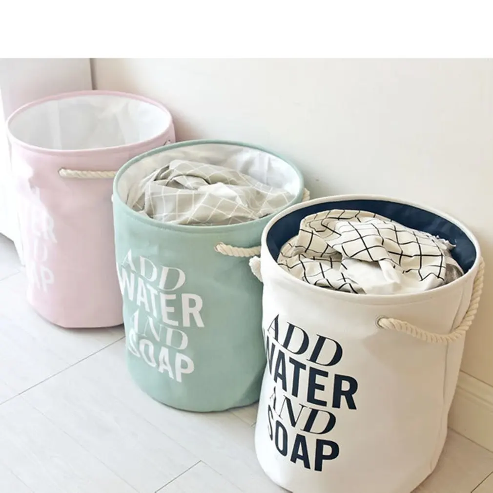 أزياء للطي سلات تخزين سلة الغسيل سميكة سلة التخزين كبيرة إيفا