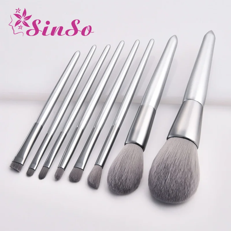 

SinSo 8pcs High Quality Makeup Brushes Set Foundation Make up Brushes Tool Powder Eyeshadow Contour Brush Kit Beauty Essential