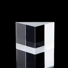 40x40x40 мм оптический Стекло треугольные Lsosceles K9 Prism с отражающие пленки оптика