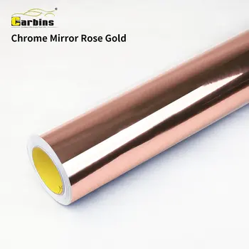 

Carbins Rose Gold Chrome Mirror Vinyl For Full Body Car Wrap
