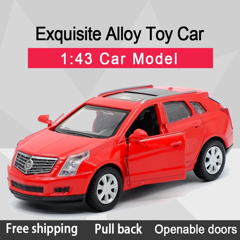 

New Arrival Caipo 1:43 Cadillac SRX 2012 Alloy Diecast Car Model Toy With Pull Back /Children Gifts /Educational Toy Collection