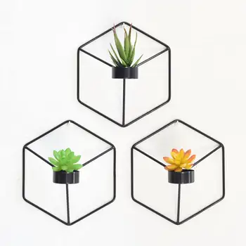 

Creative POV Wall Candle Holder Tea Light Holder Iron Metal Candlestick Home Decor Geometric Candlestick Metal Crafts
