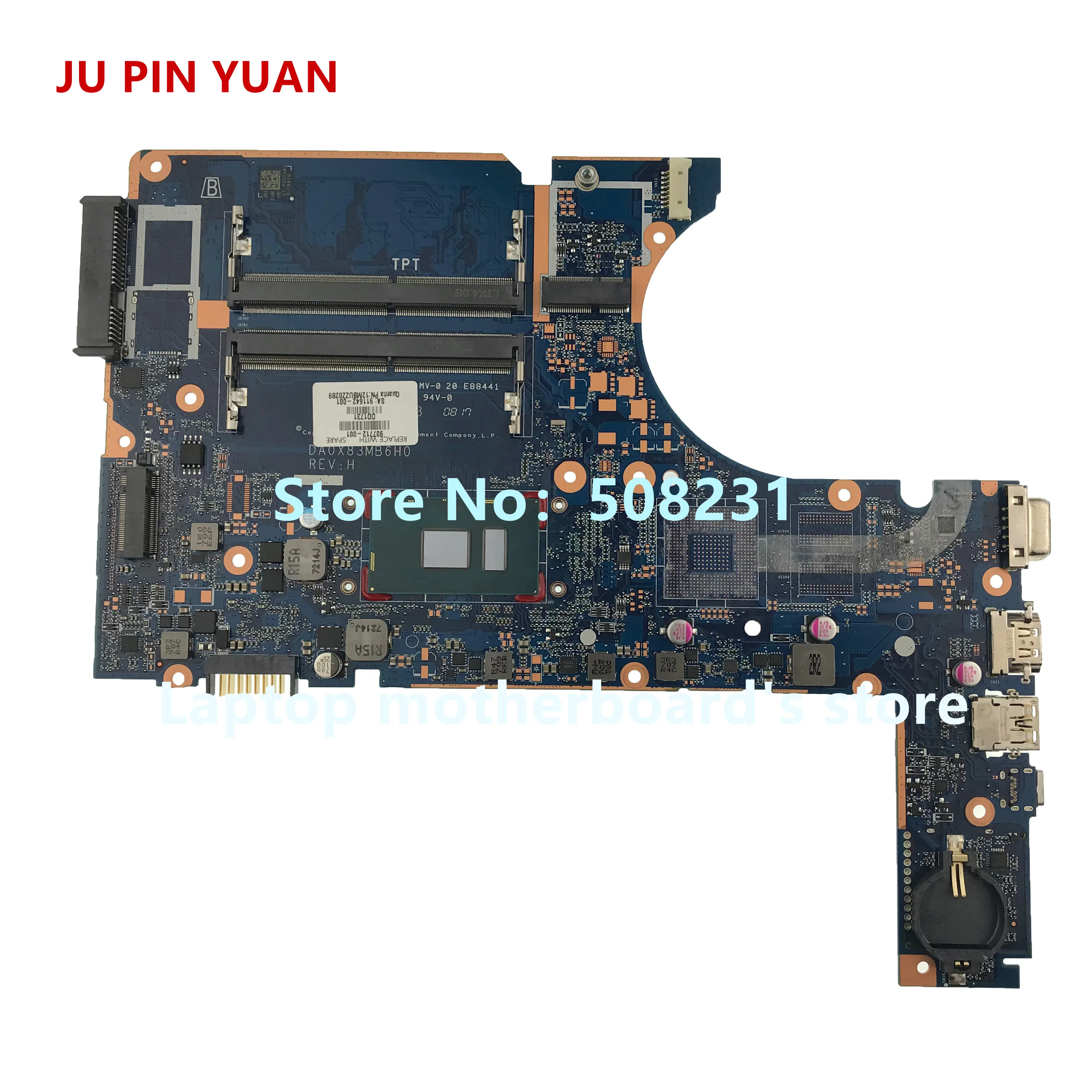 Материнская плата для ноутбука HP ProBook 450 G4 907703 601 001 DA0X83MB6H0|Материнские платы