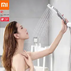 Xiaomi Diiib 3 режима ручной душевой головки набор 360 градусов 120 мм 53 водяное отверстие с ПВХ Matel мощный массажный душ от Youpin