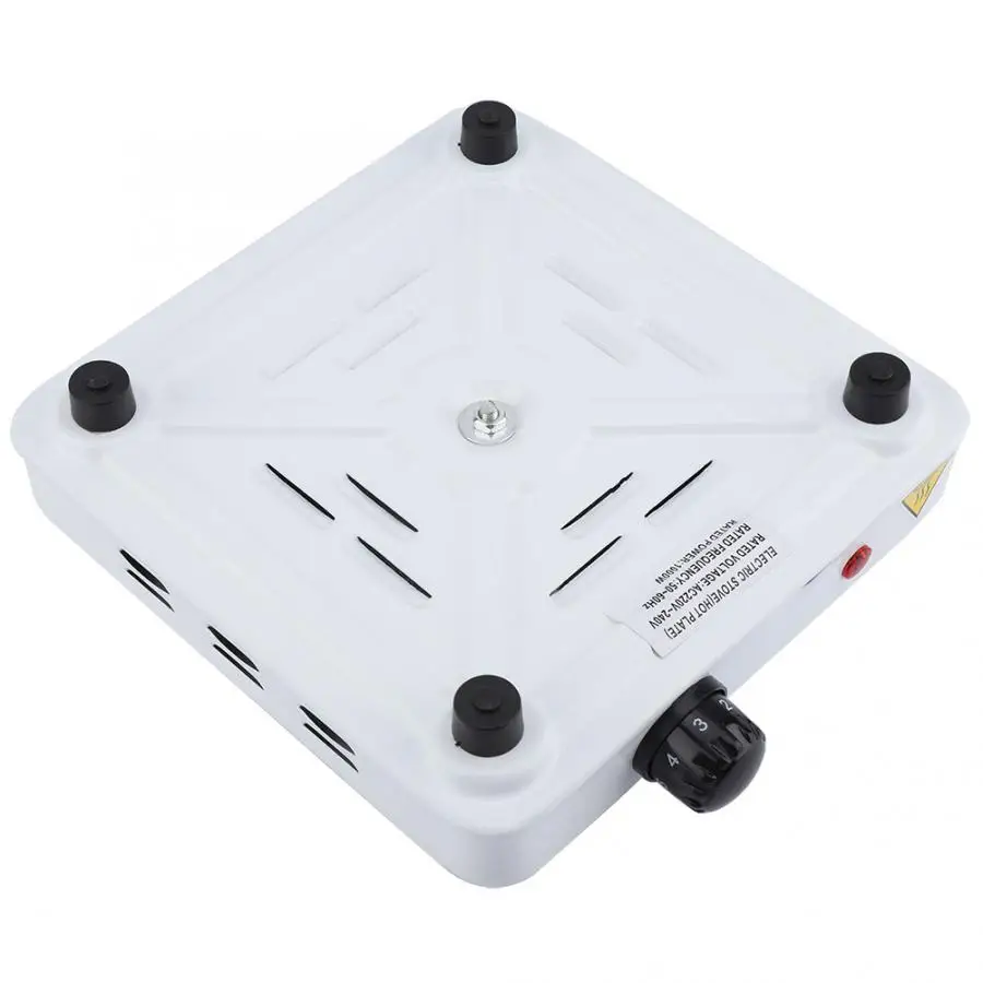 1000W Electric Stove Hot Plate Warmer Coffee Tea Milk Heater Cooktop Home Use US EU Plug 5