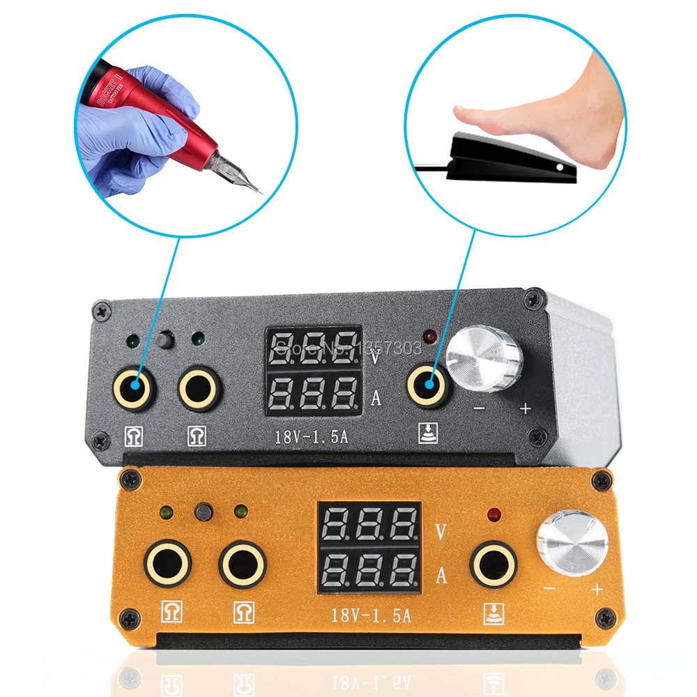Top Selling Professional Digital LCD Tattoo Power Supply