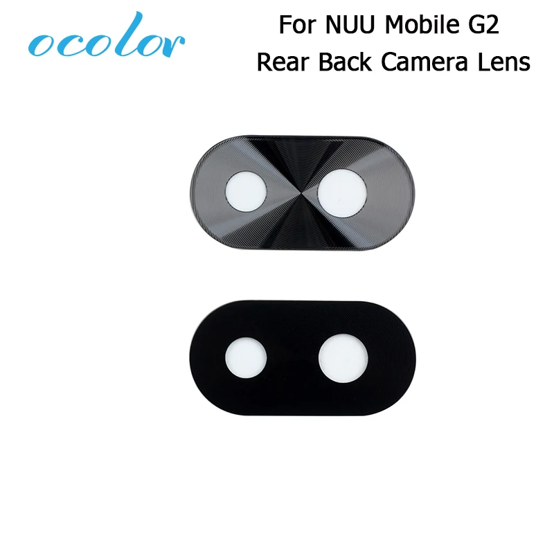 ocolor For NUU Mobile G2 Rear Camera Lens Glass Cover For